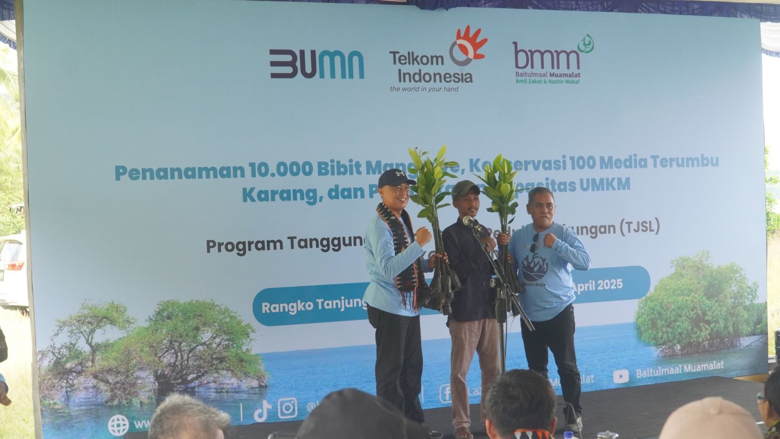 Tiga Aksi, Satu Misi : PT Telkom Menggandeng BMM Wujudkan Pesisir dan Ekonomi Berdaya Di Labuan Bajo